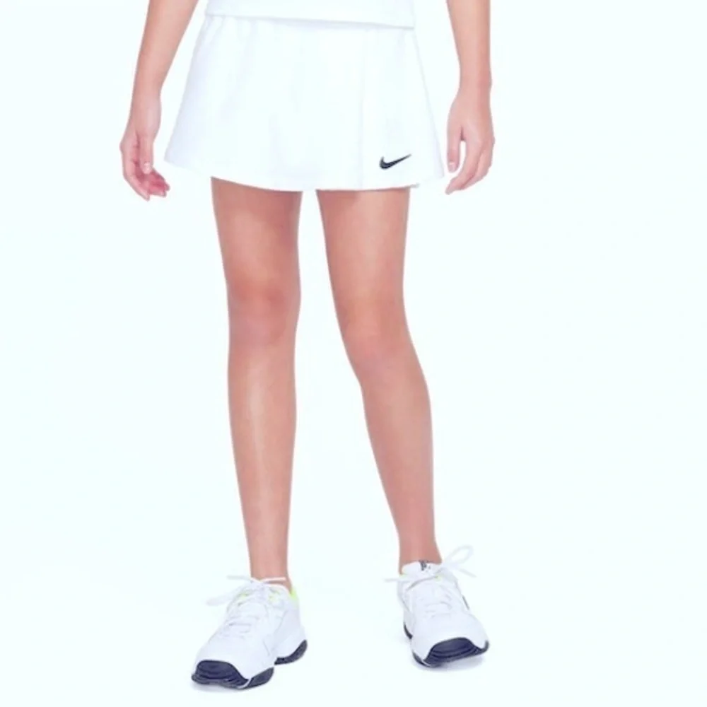 Nike White Athletic Skirt
